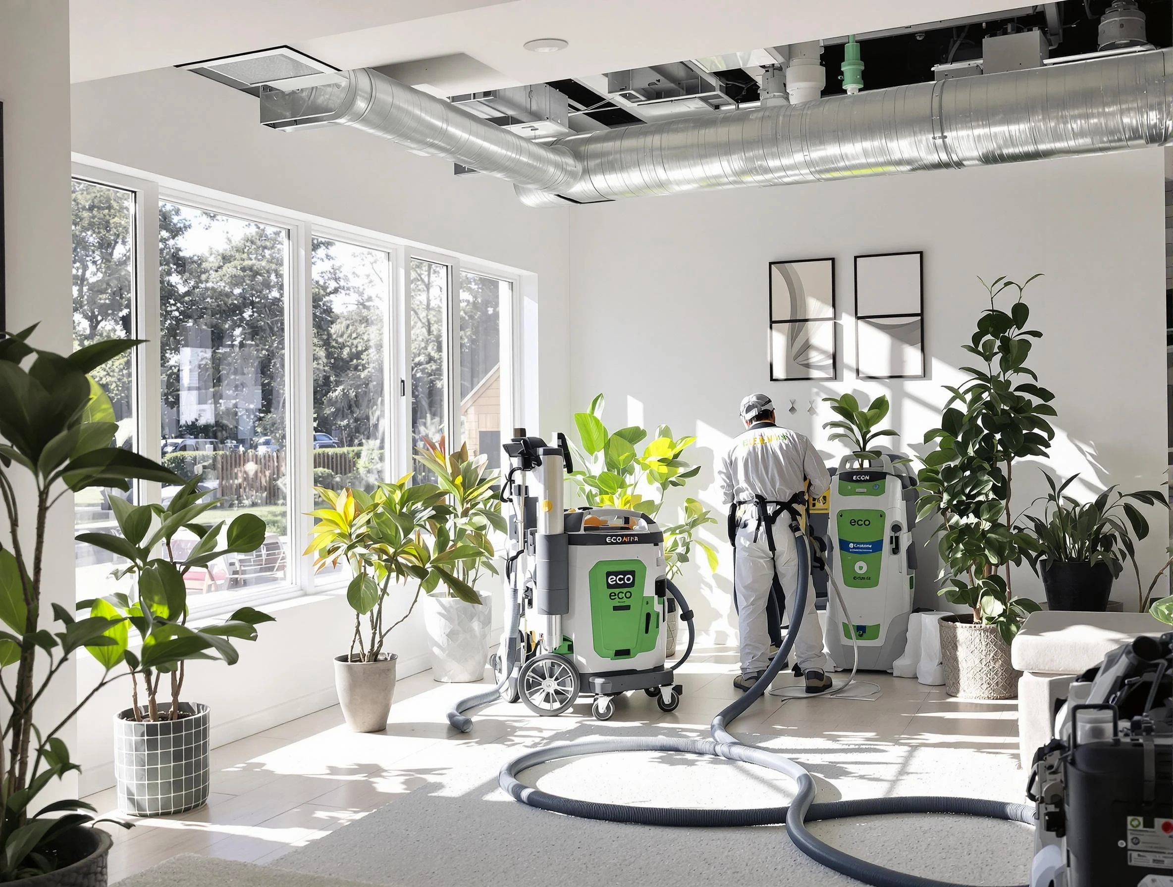 Environmentally-friendly duct cleaning by West Point Air Duct Cleaning in West Point